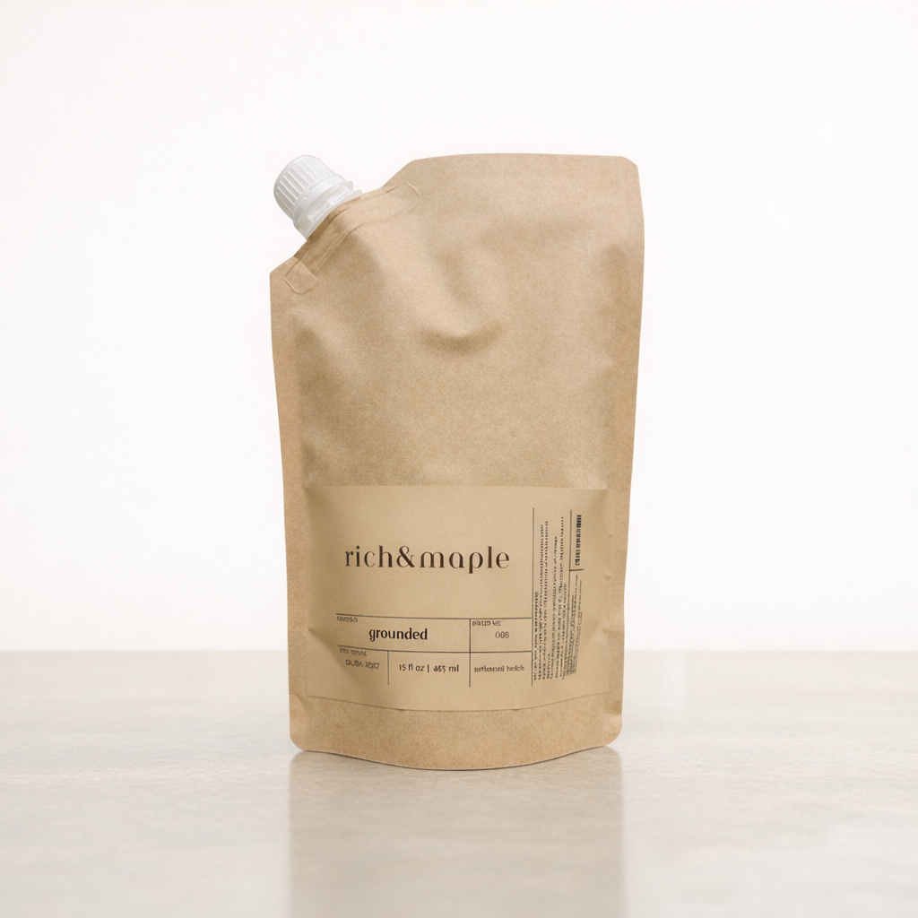 GROUNDED 15 FL OZ LIQUID HAND SOAP REFILL